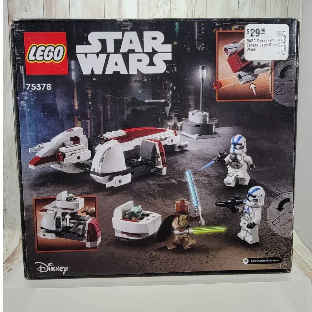 LEGO 75378 BARC Speeder Escape Star Wars Brand New Sealed Box Retired